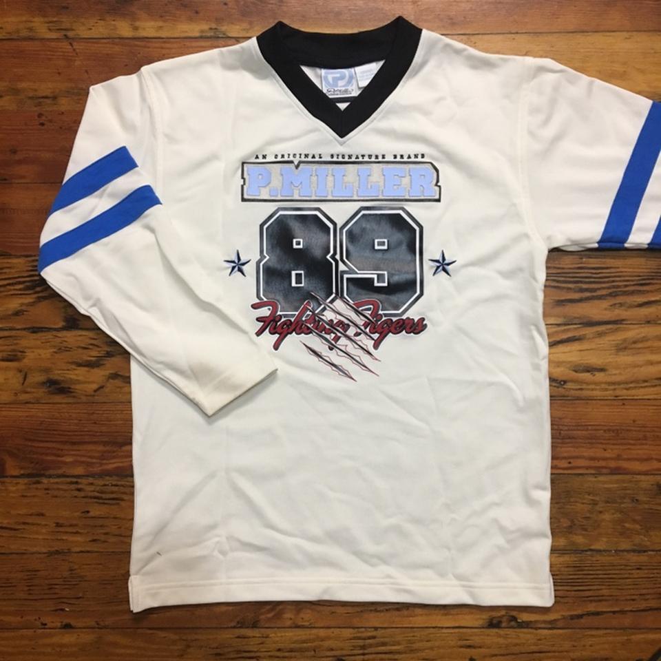 1990s cotton Miller lite promotional Sox jersey - Depop