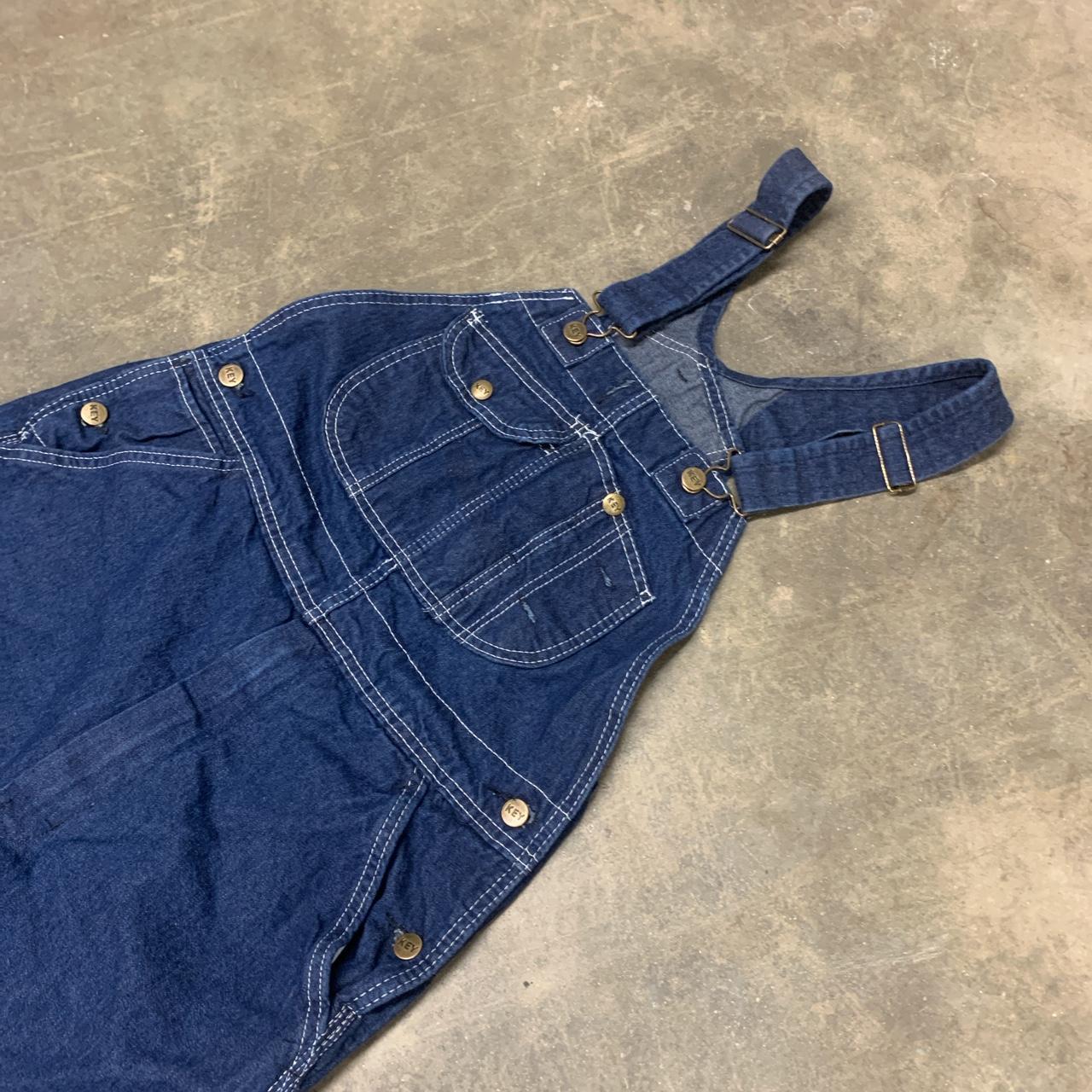 The Carpenter Denim Overalls The Tag Says 32 By Depop   P0 