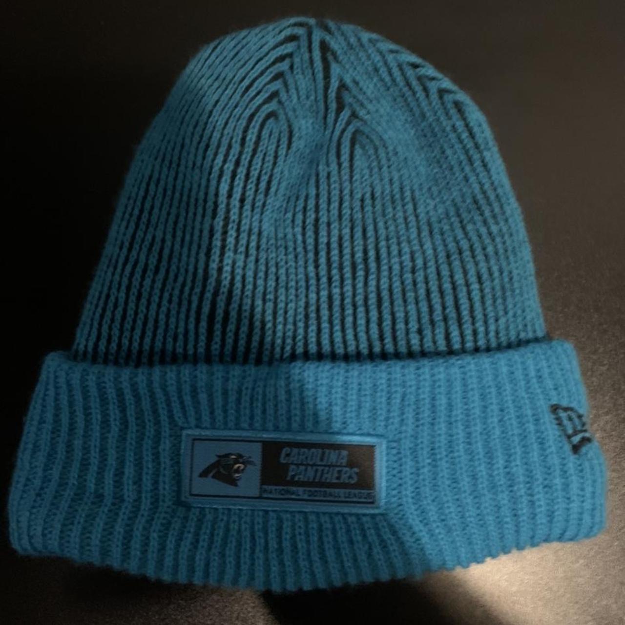 Carolina Panthers Beanie - Depop