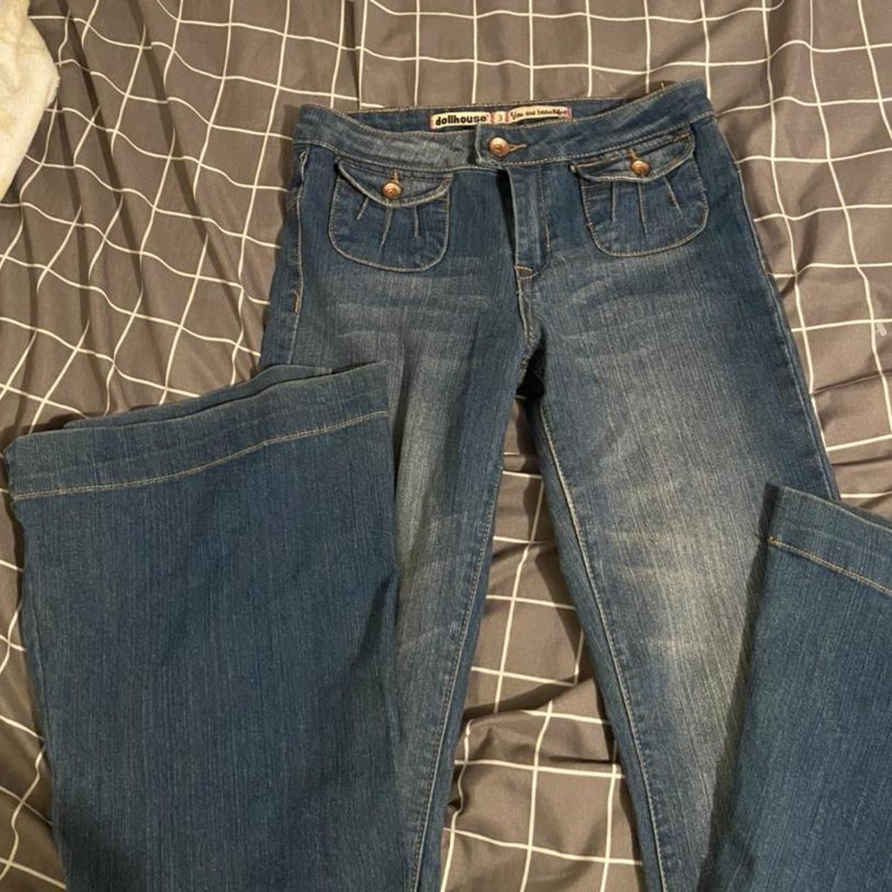 Dollhouse Women's Blue Jeans | Depop