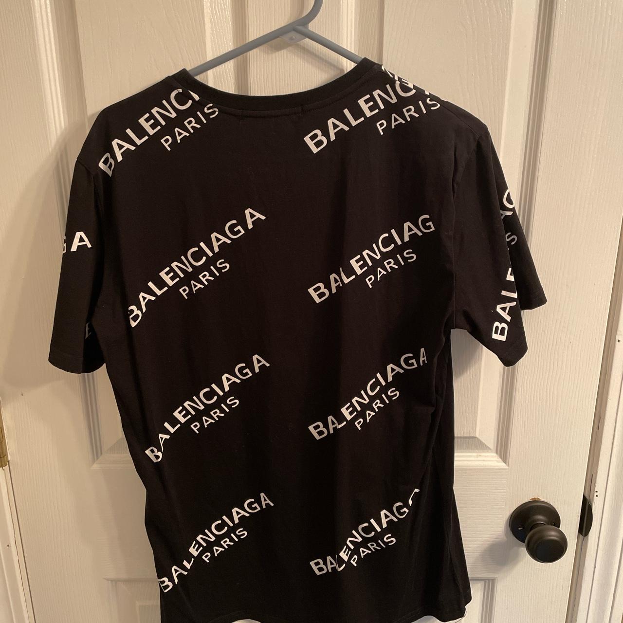 Balenciaga all over tee best sale