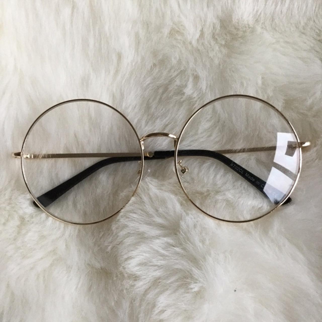 Round glasses no clearance prescription