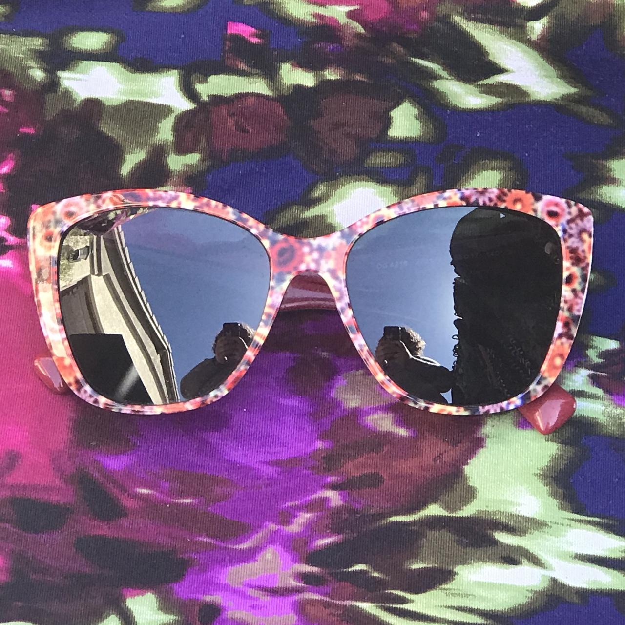 Dolce Gabbana floral sunglasses Include