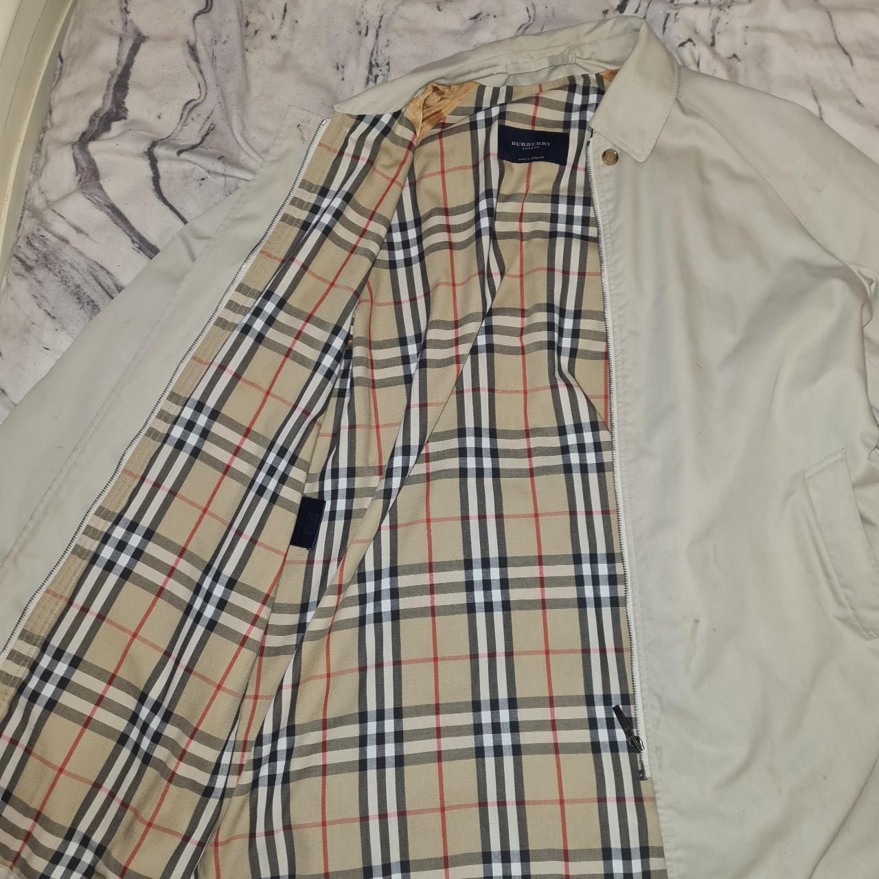 Genuine vintage burberry over coat Used to be a... - Depop