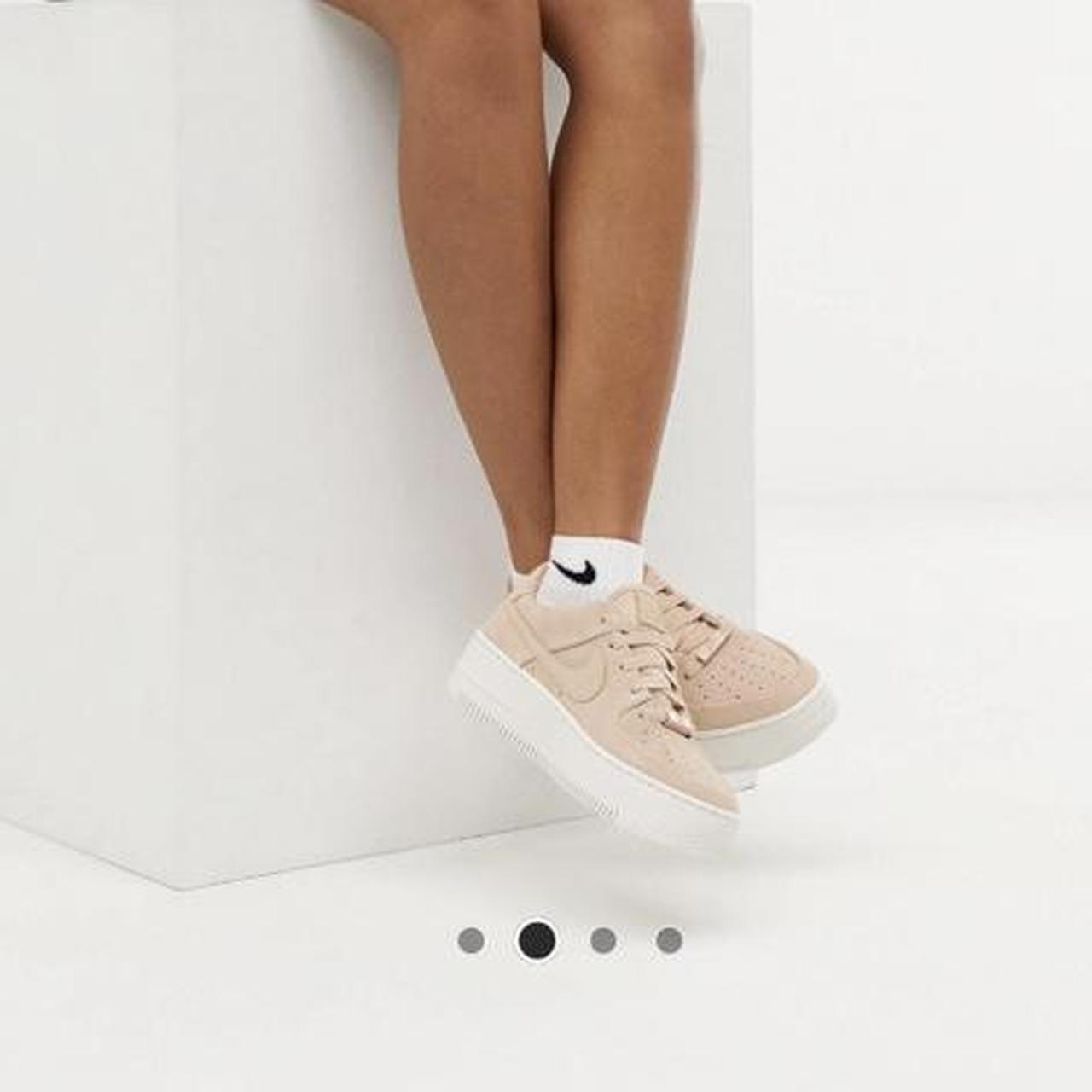 nike air force 1 pink sage