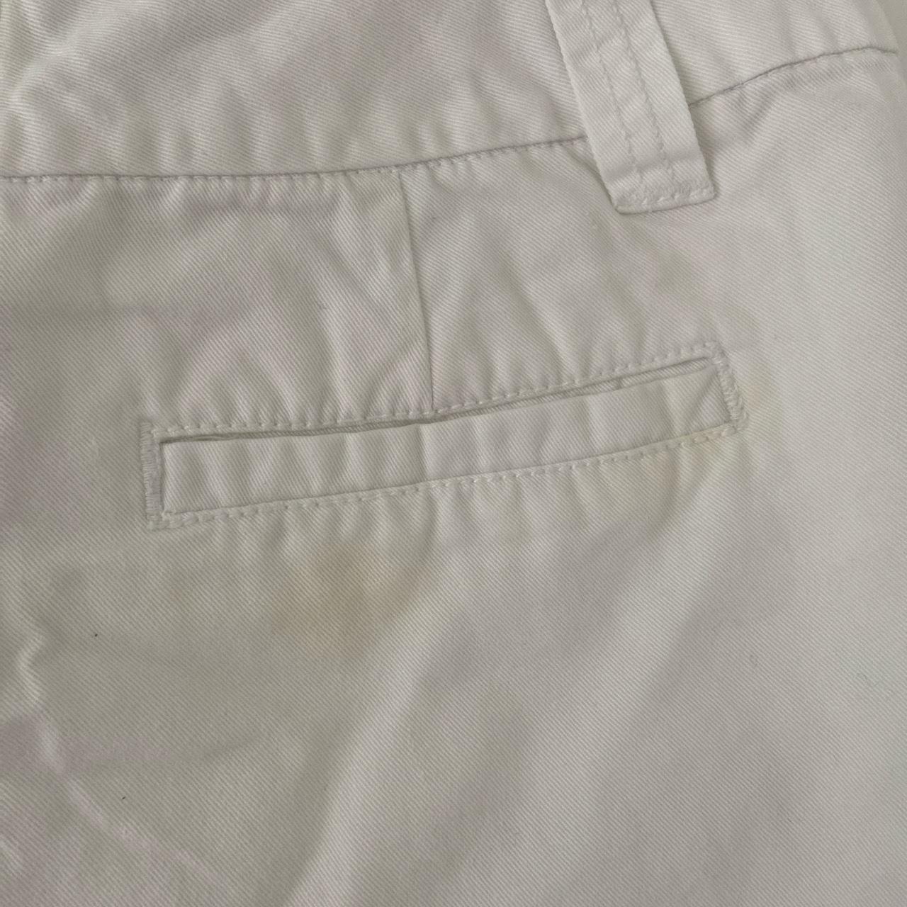 Khaki Krew Women's White and Cream Shorts (3)
