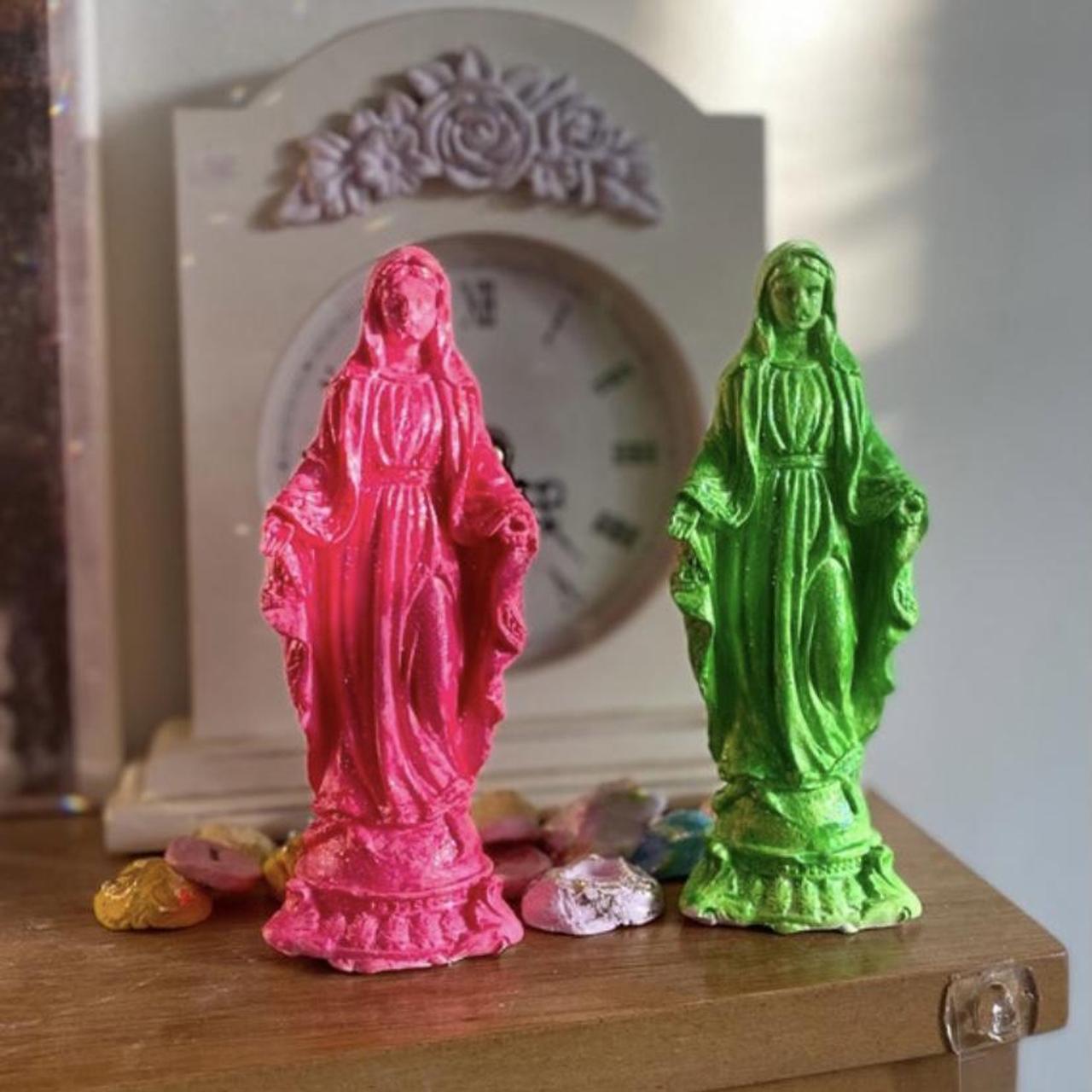 Product Image 1 - Hot pink glitter Virgin Mary