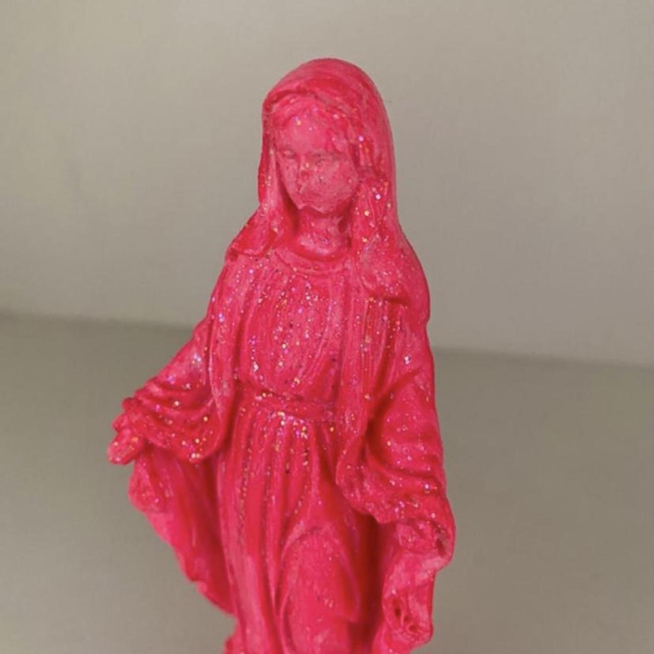 Product Image 4 - Hot pink glitter Virgin Mary