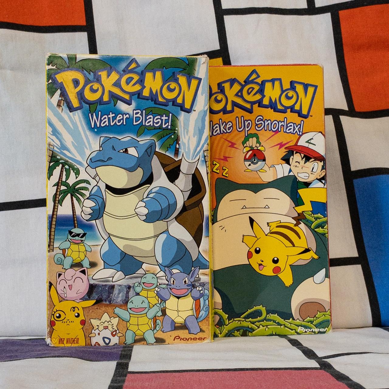 Vintage 90s Pokémon Vhs Tapes Wake Up Snorlax! And   Depop