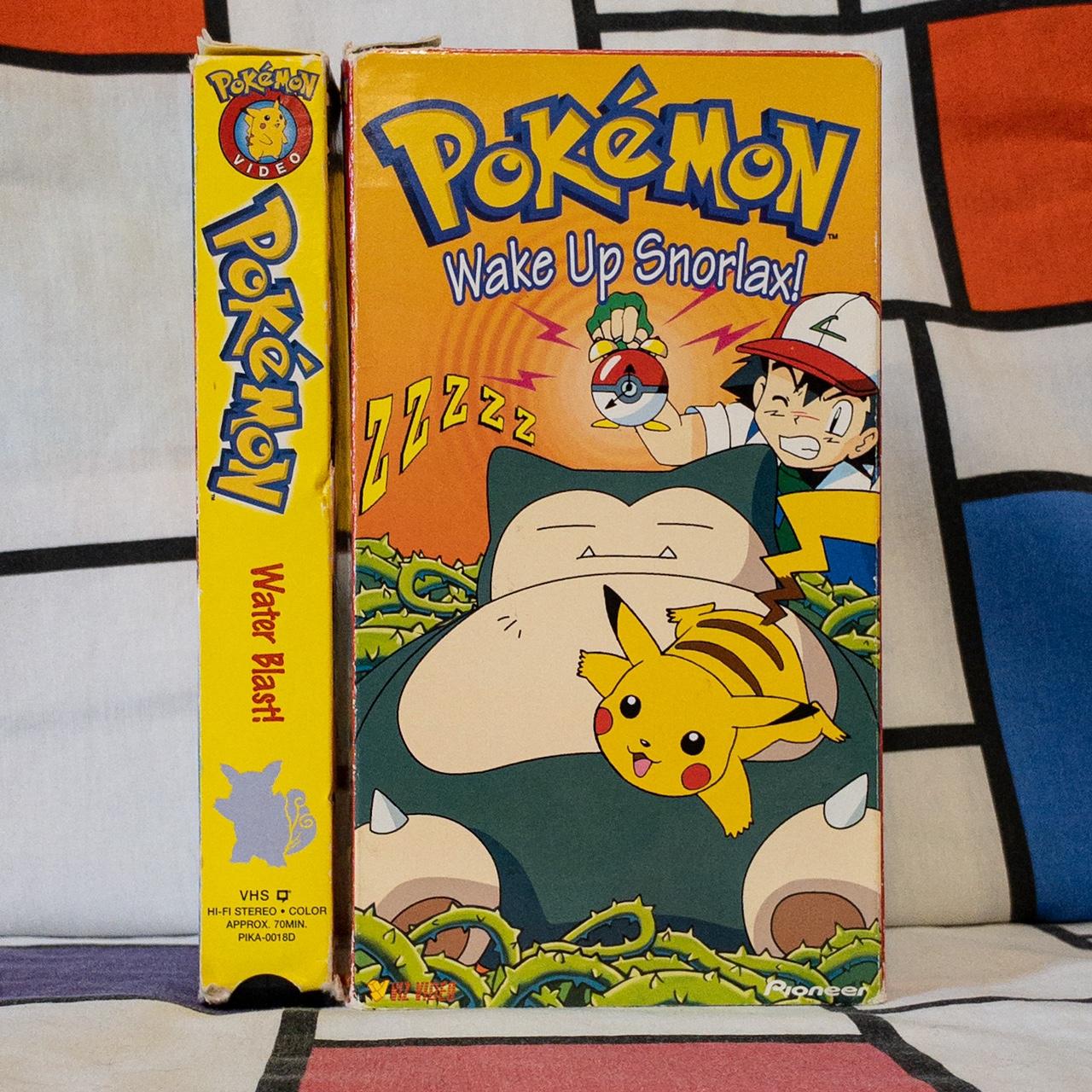 Vintage 90s Pokémon Vhs Tapes Wake Up Snorlax! And   Depop