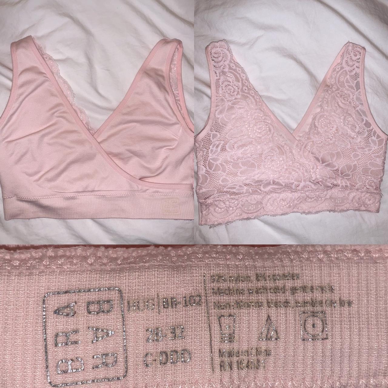Product Image 1 - light pink bralette

new

fits size xs/s

I’m