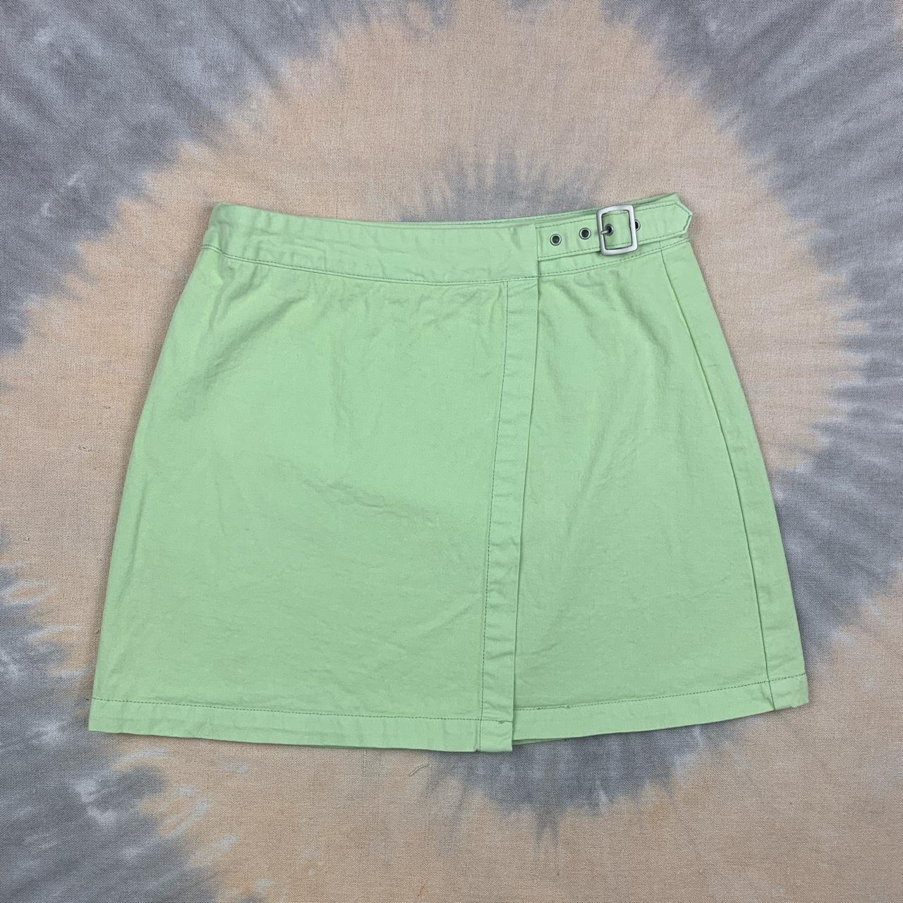 Women's Green Skirt | Depop