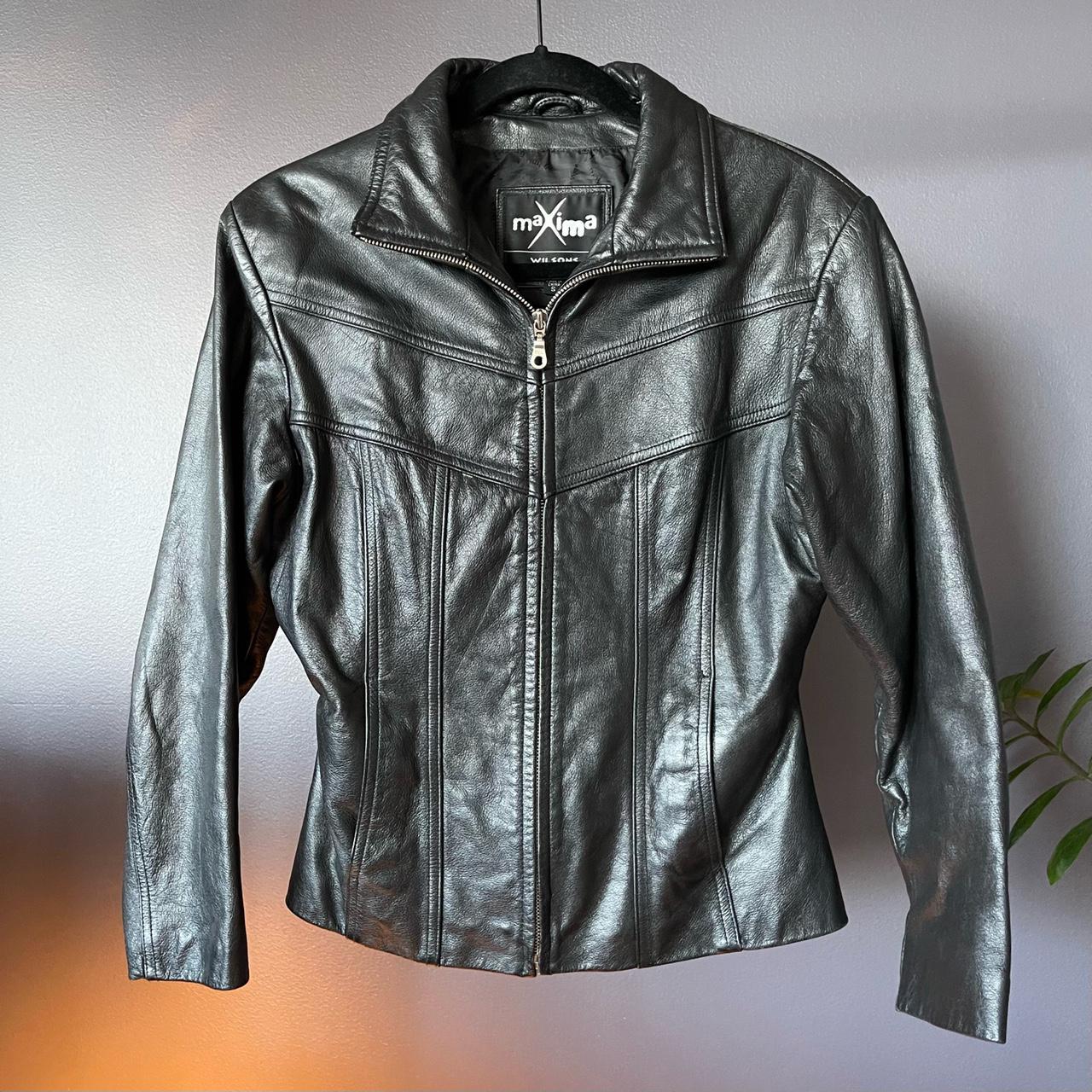 maxima leather jacket