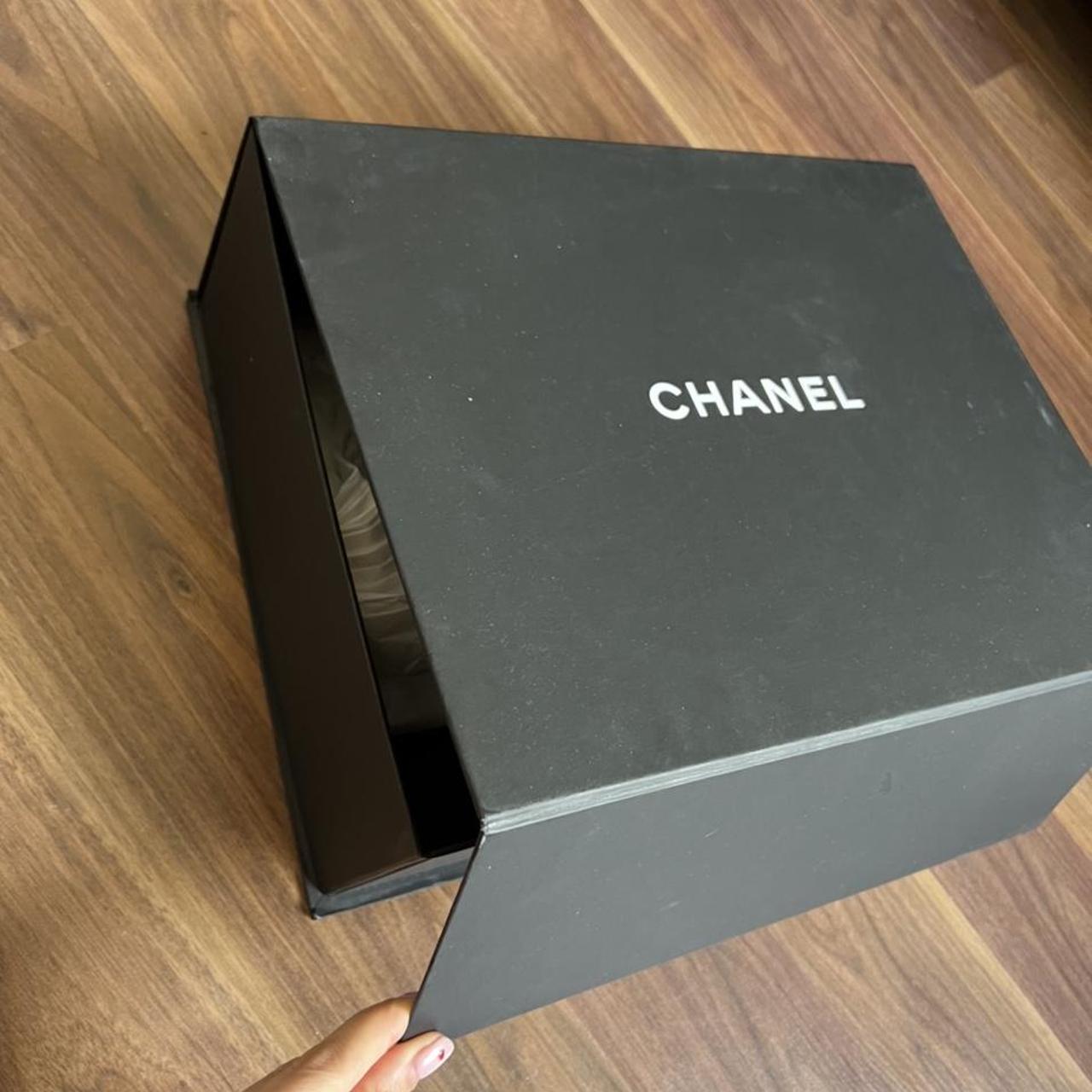 Chanel bag box 33cm x 27 cm - Depop