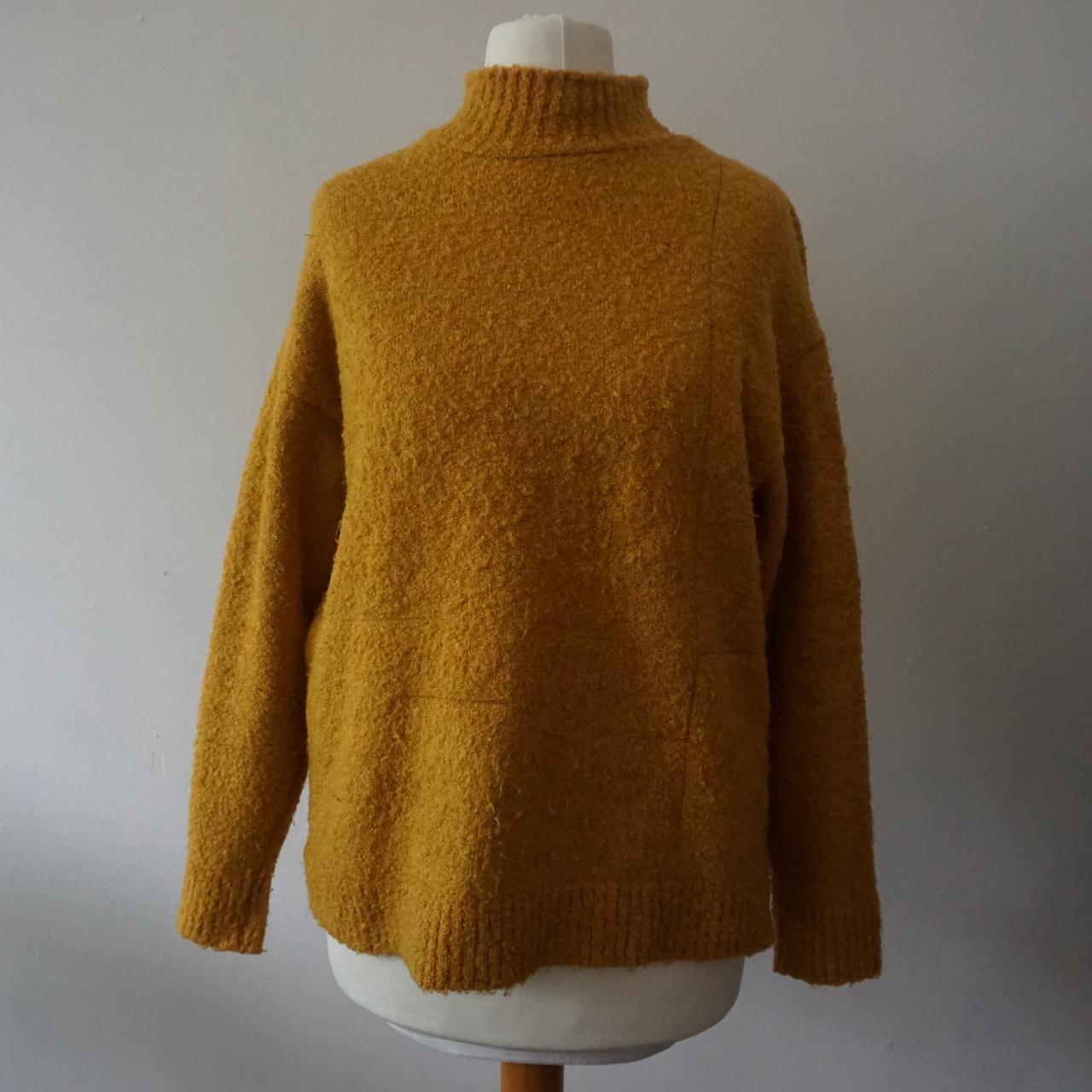 George jumper size S Roll neck mustard jumper Never... - Depop