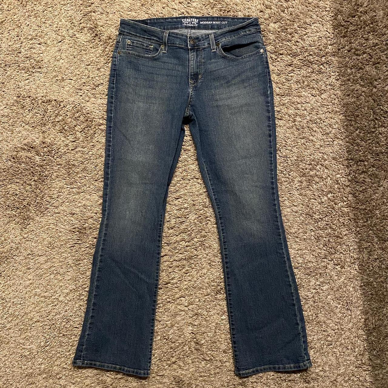 Y2k indie fairy grunge bootcut flare jeans. Size 14.... - Depop