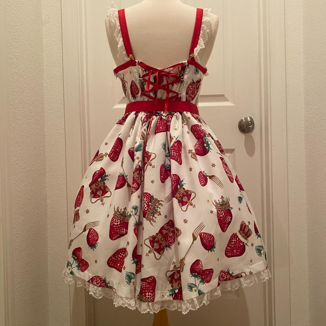 Angelic Pretty - Royal Crown Berry JSK -...