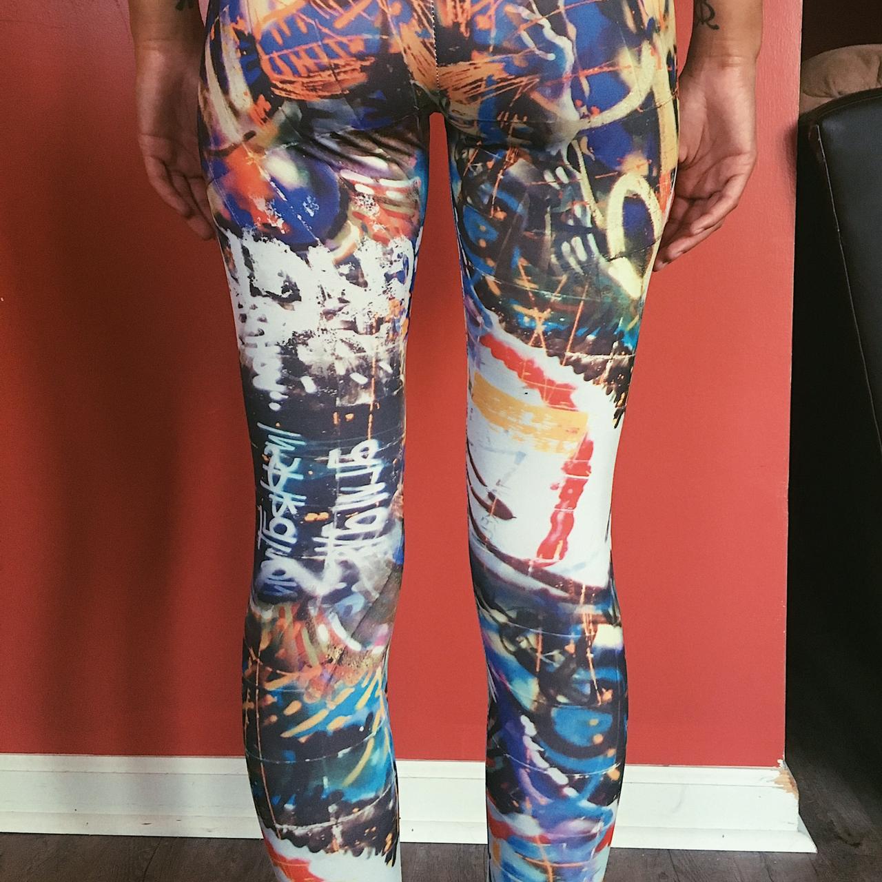 Paisley print Athleta leggings, size XL. worn only a - Depop