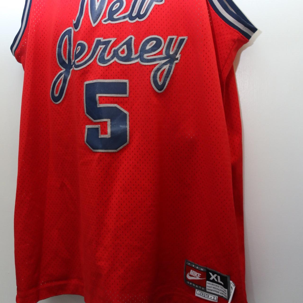 Vintage Nike New Jersey Nets Jason Kidd swingman - Depop