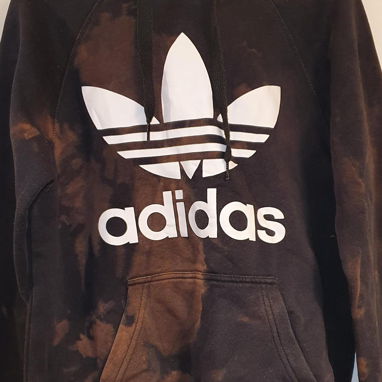 Tie dye adidas on sale sweatshirt