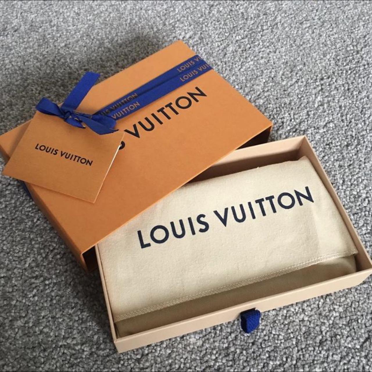 Louis Vuitton Brazza Wallet Monogram Grey in - Depop