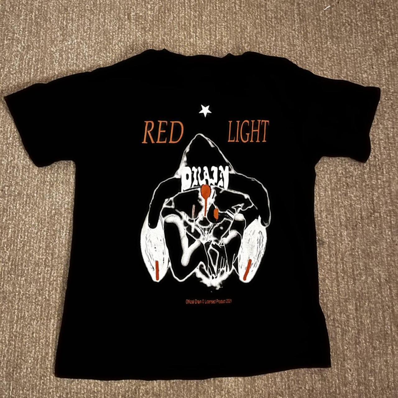 red light t shirt bladee