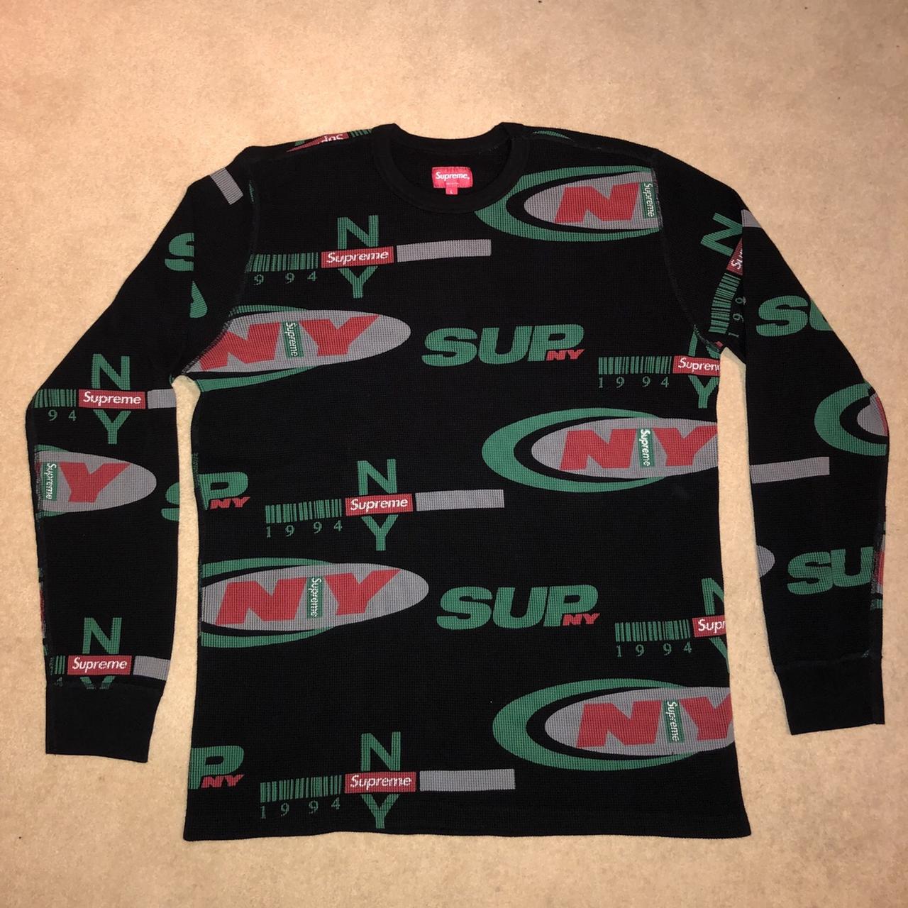 Supreme NY Waffle Thermal. Never been worn, out of...