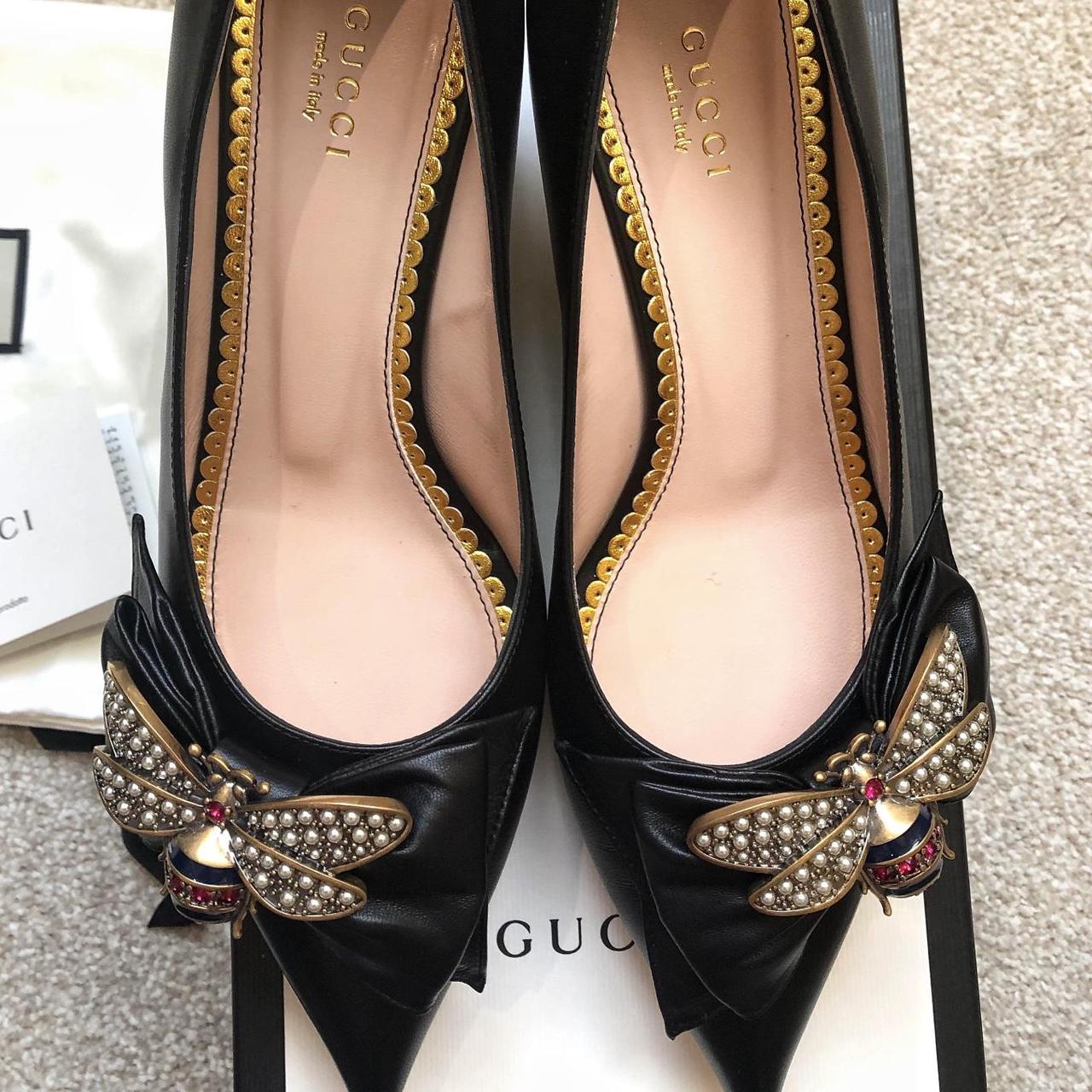 Gucci queen store margaret pumps