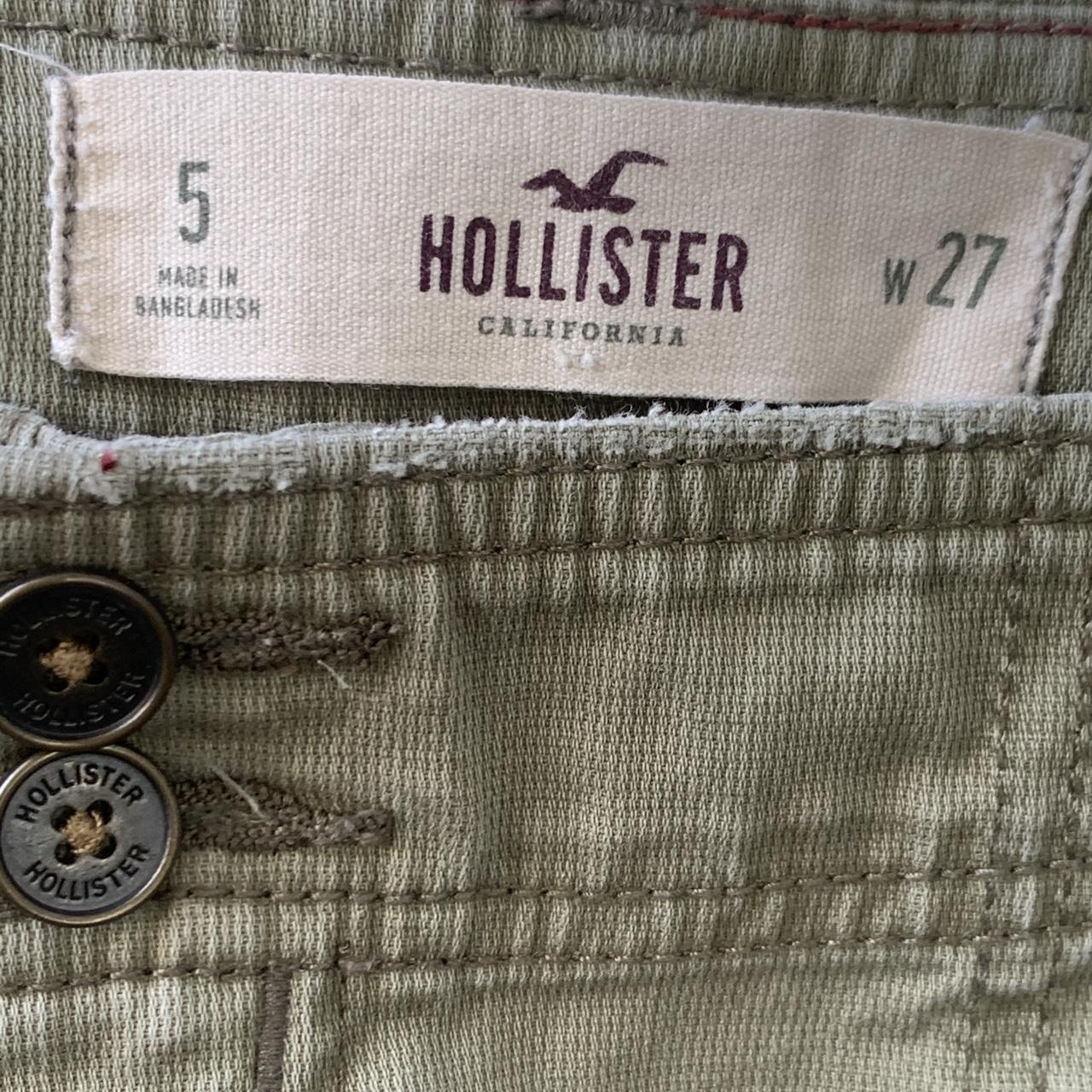 Low rise cargos Hollister Y2k Message if you have... - Depop