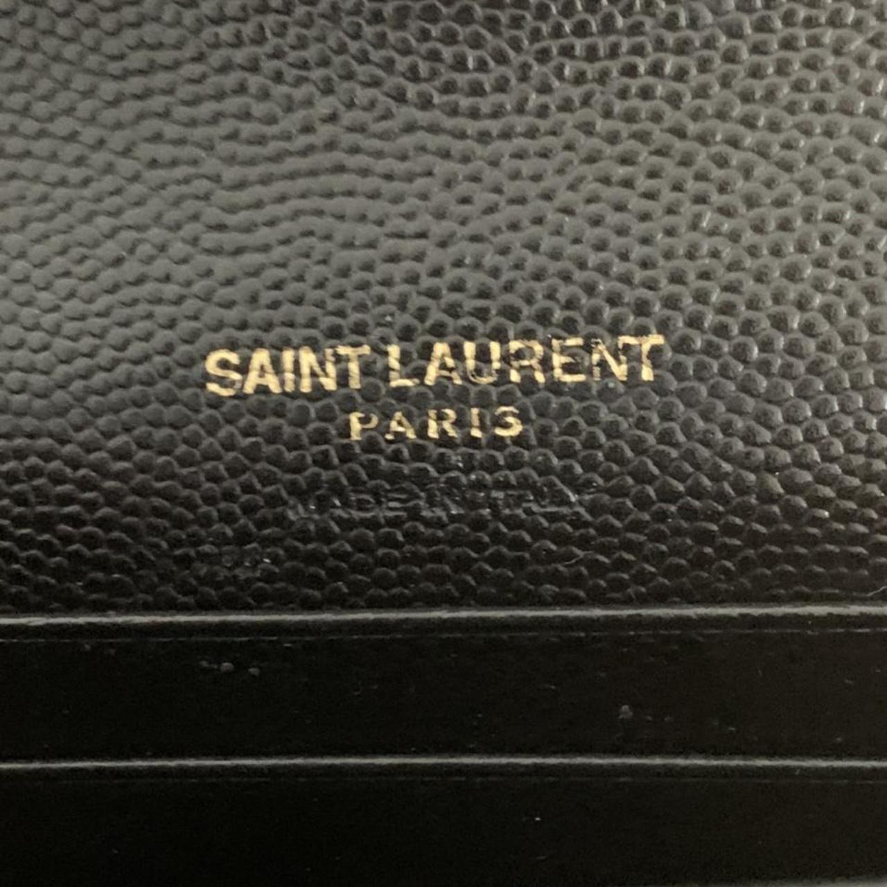 YSL wallet with box brand new olive green #ysl - Depop