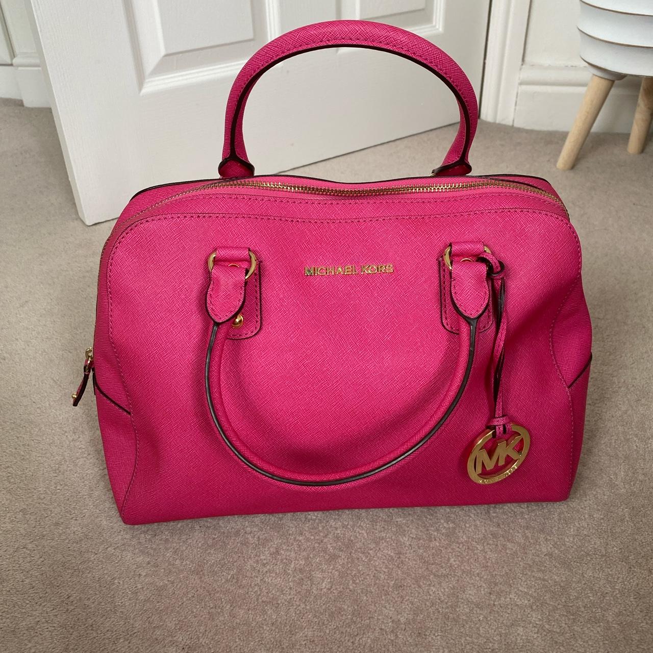 Michael Kors Women's Pink Bag | Depop