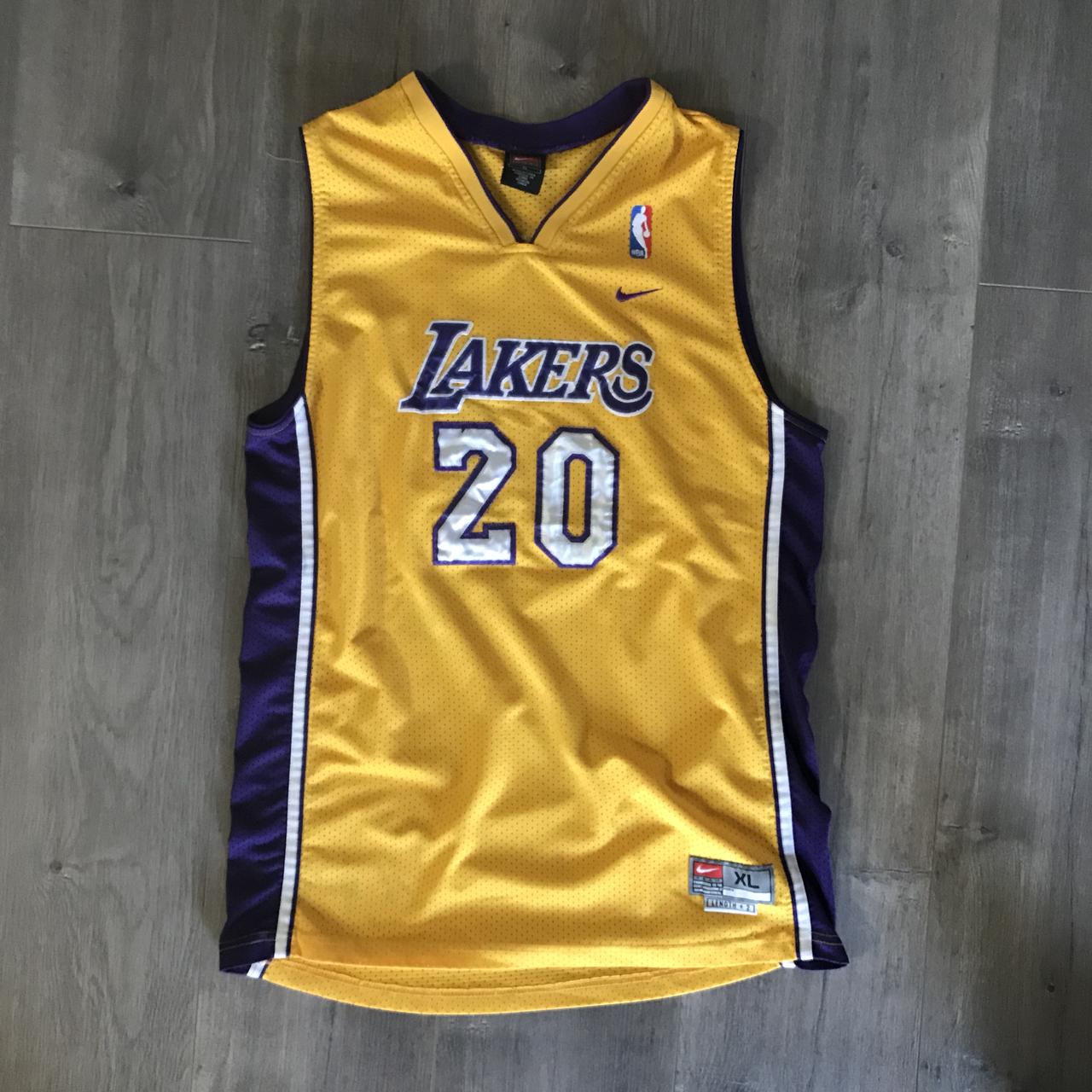 gary payton lakers jersey