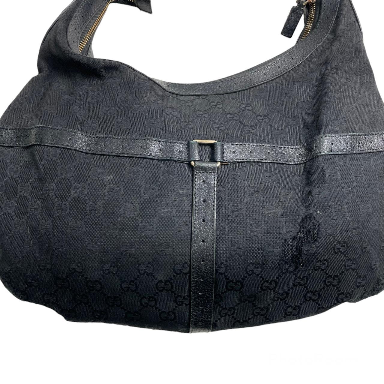 Vintage Gucci monogram shoulder bag Length... Depop