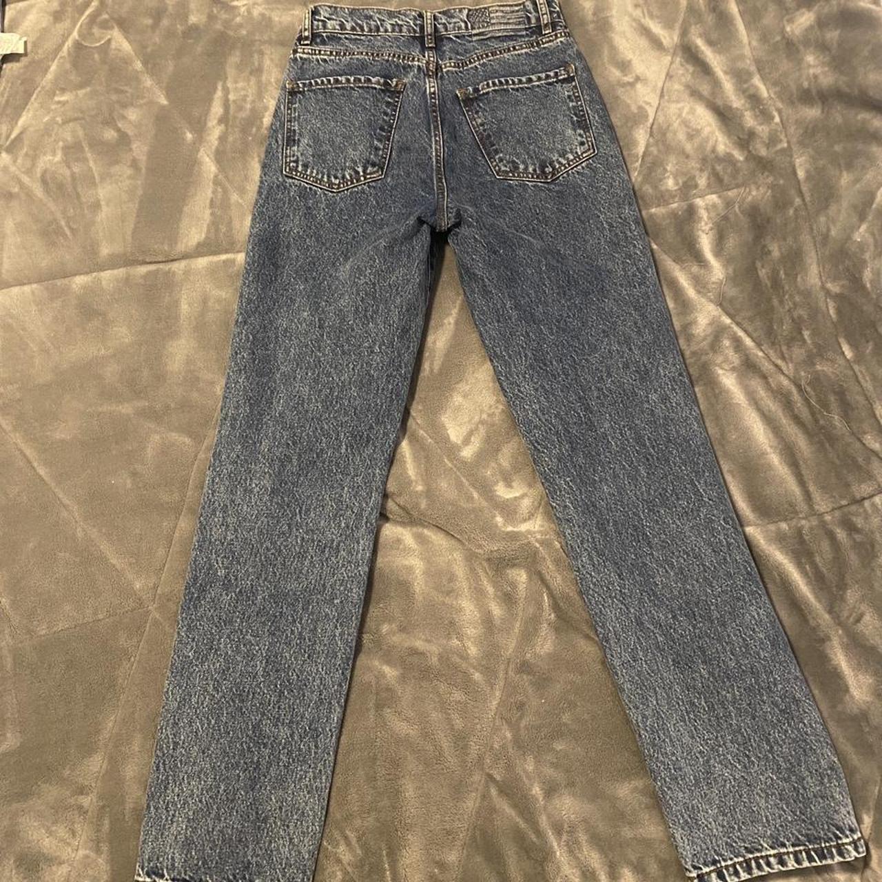 Revice denim dark wash straight leg jeans, size 25,... - Depop