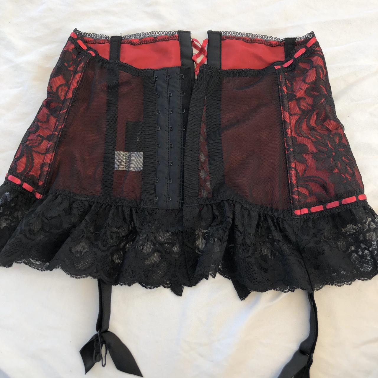 price drop! 90’s federicks of hollywood red lace... - Depop