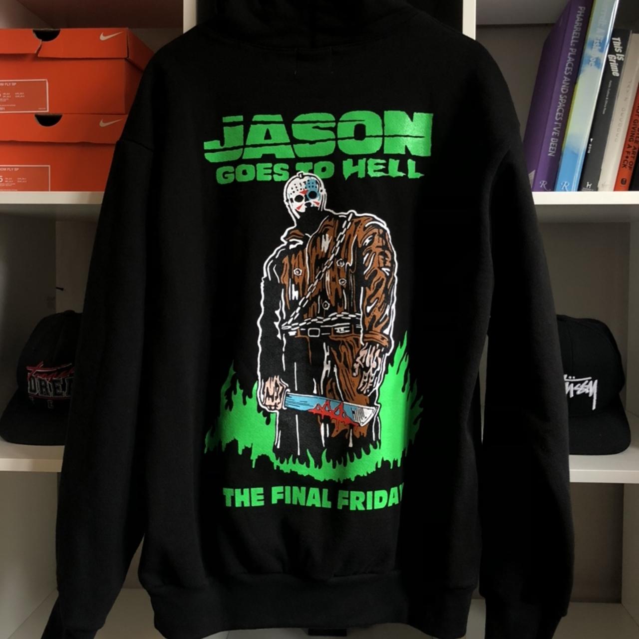 Warren Lotas Jason goes to hell sweatshirt / hoodie - Depop