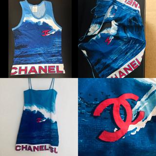 Chanel 2002s/s archive surf collection summer - Depop