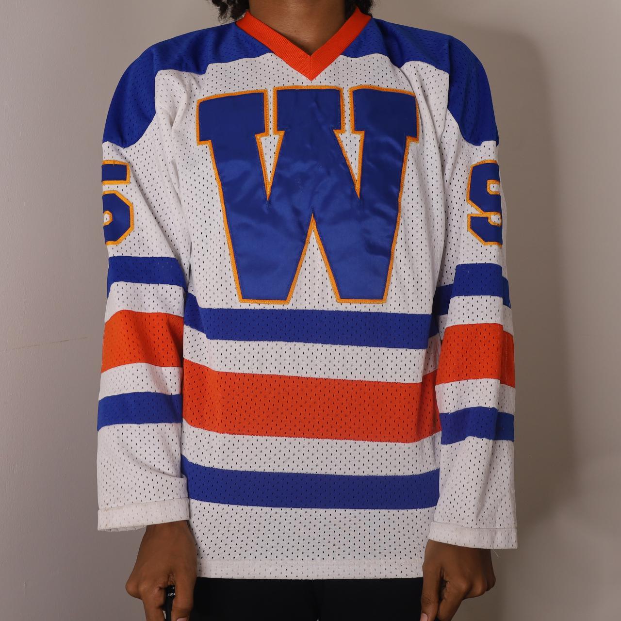 South Pole Hockey Jersey blue with white lettering. - Depop