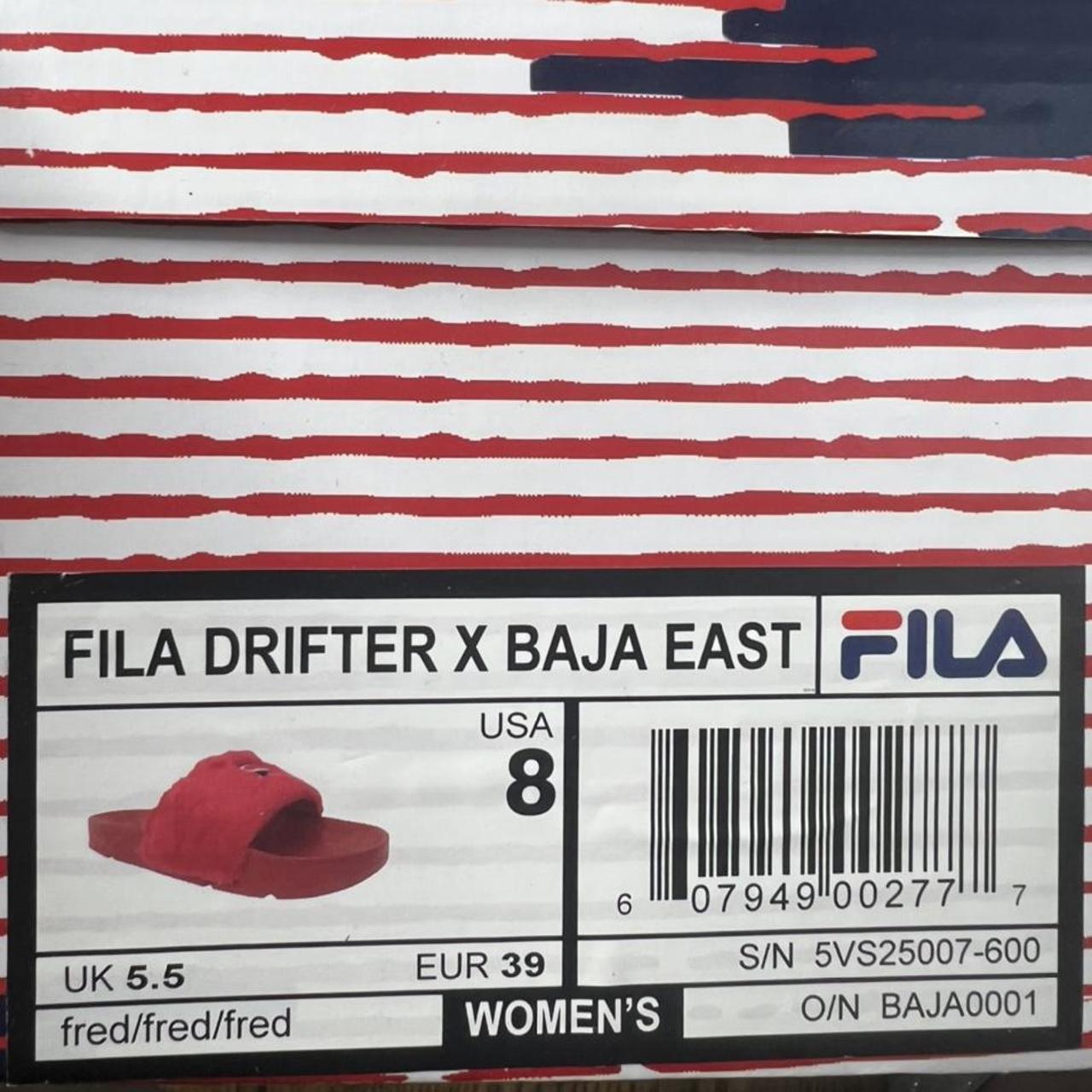 Baja east fila on sale slides