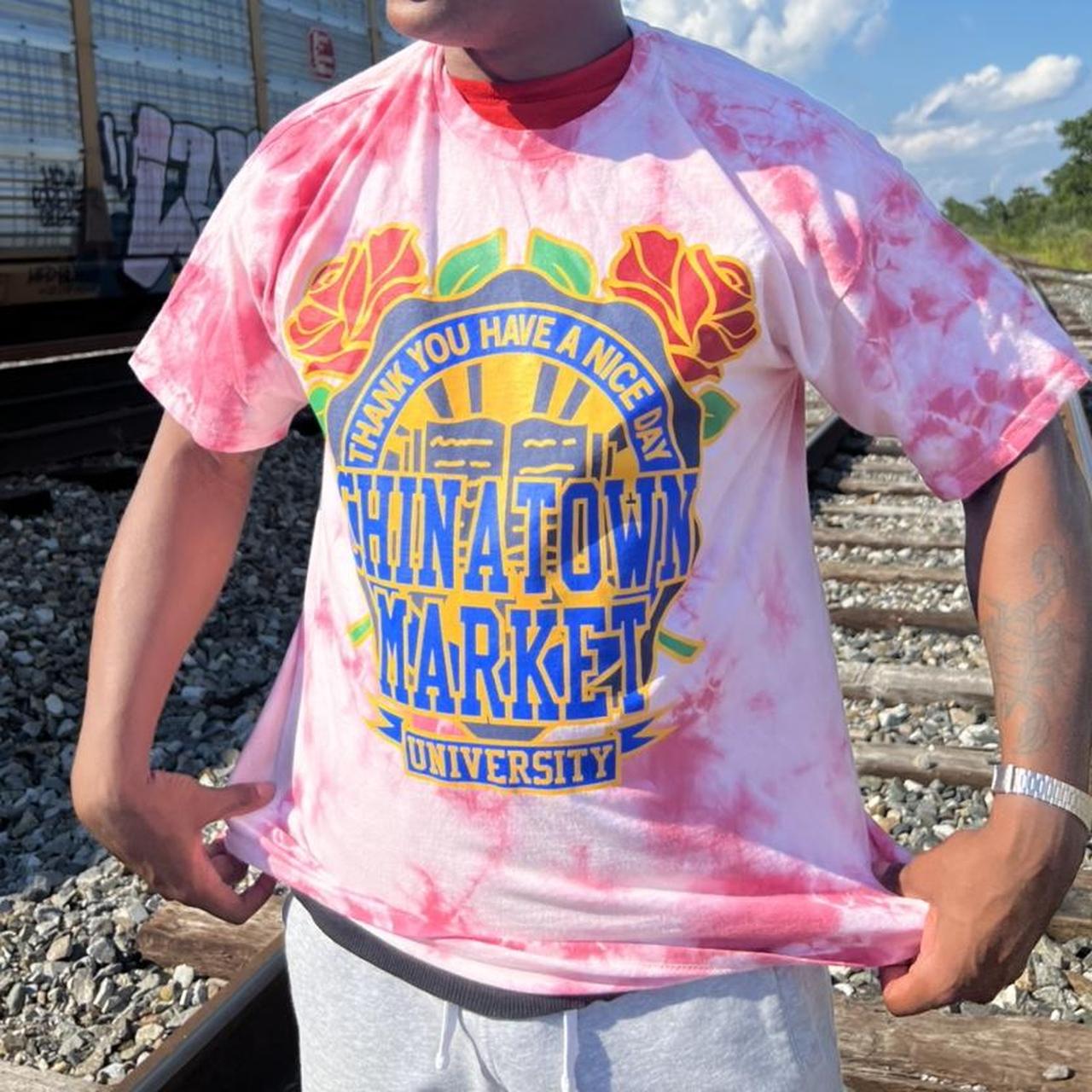 Chinatown market sale pink shirt