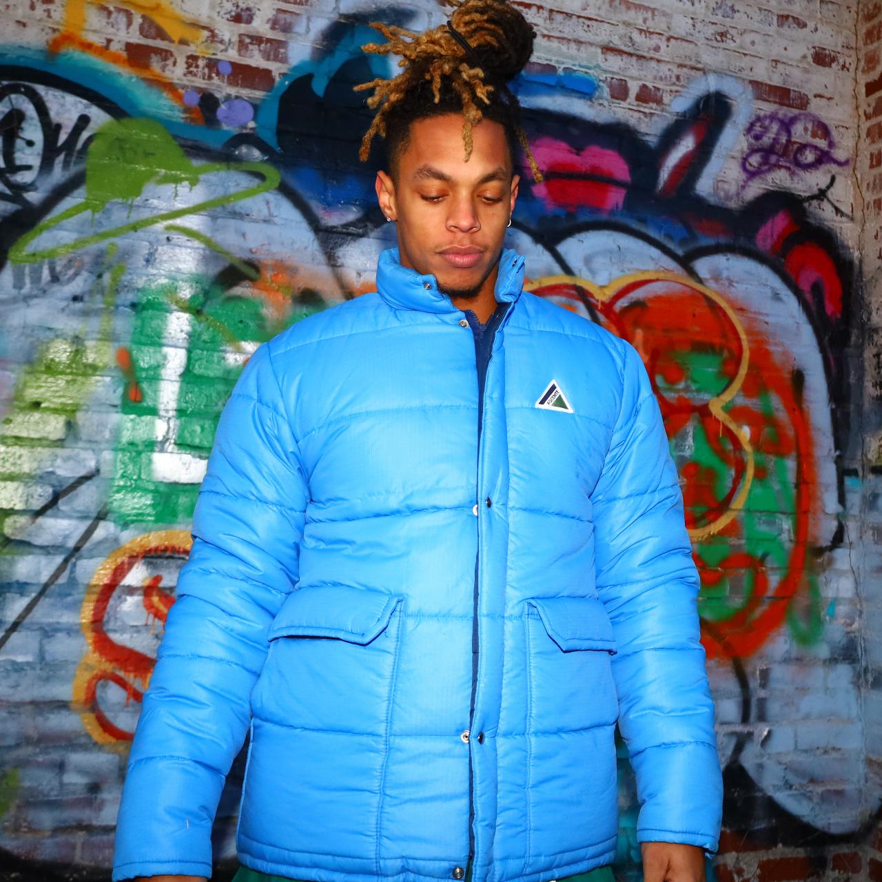 Nike baby blue on sale jacket