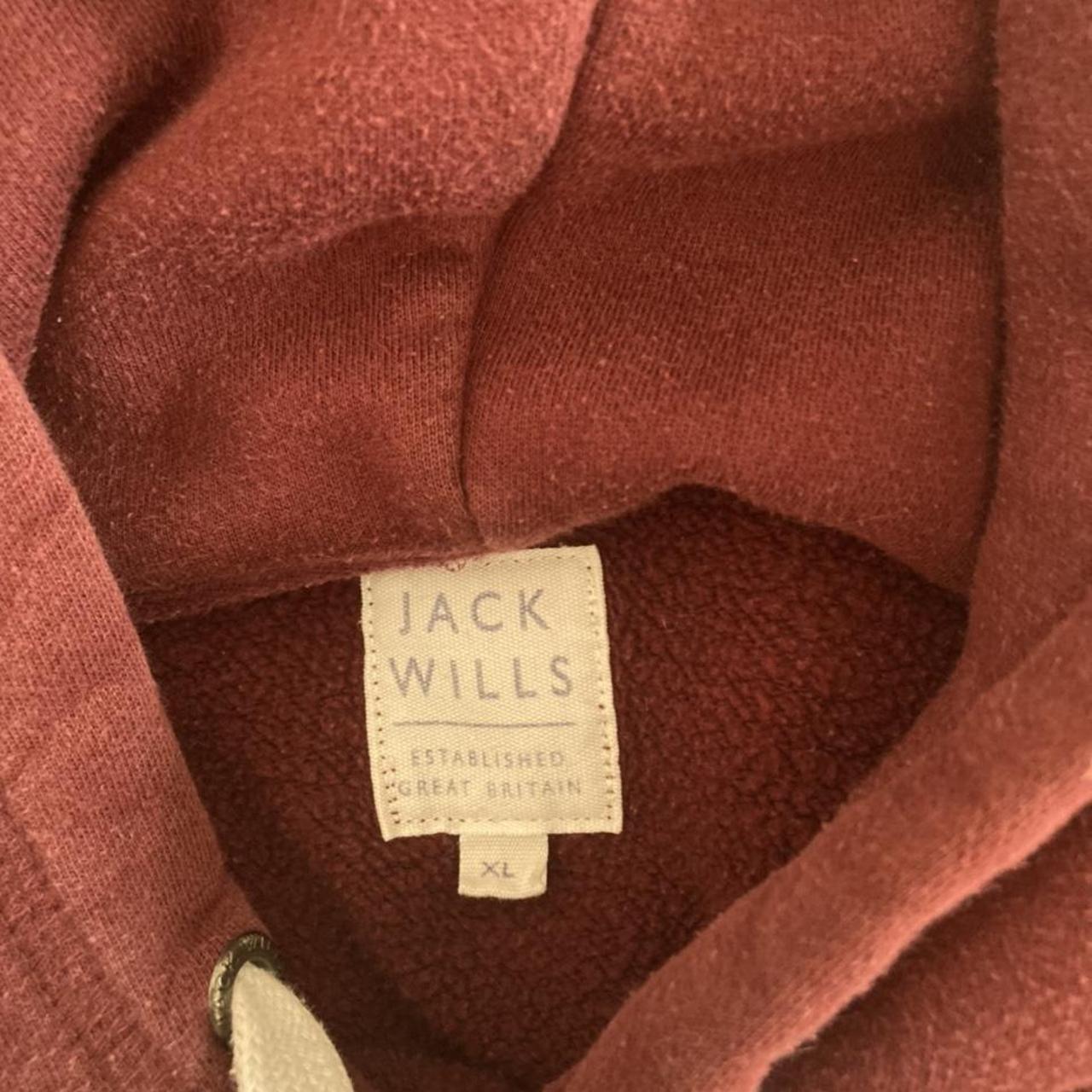 Jack Wills Burgundy Hoodie. Good Condition Size... Depop