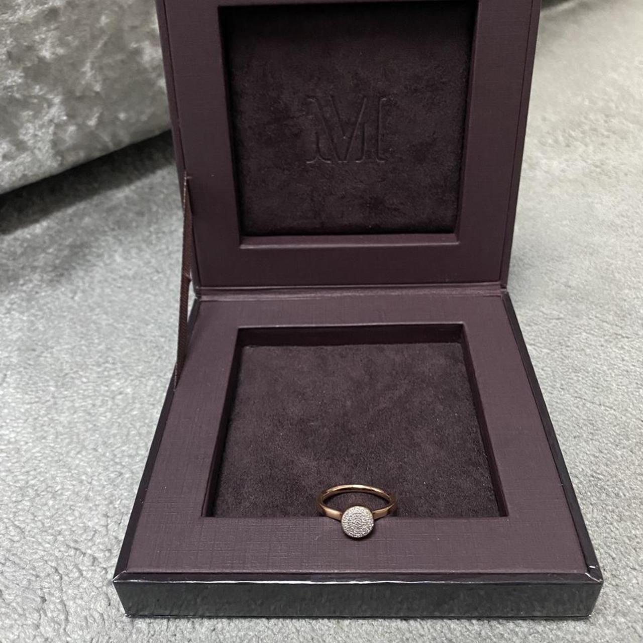 REDUCED Monica Vinader Diamond Fiji Button. Depop