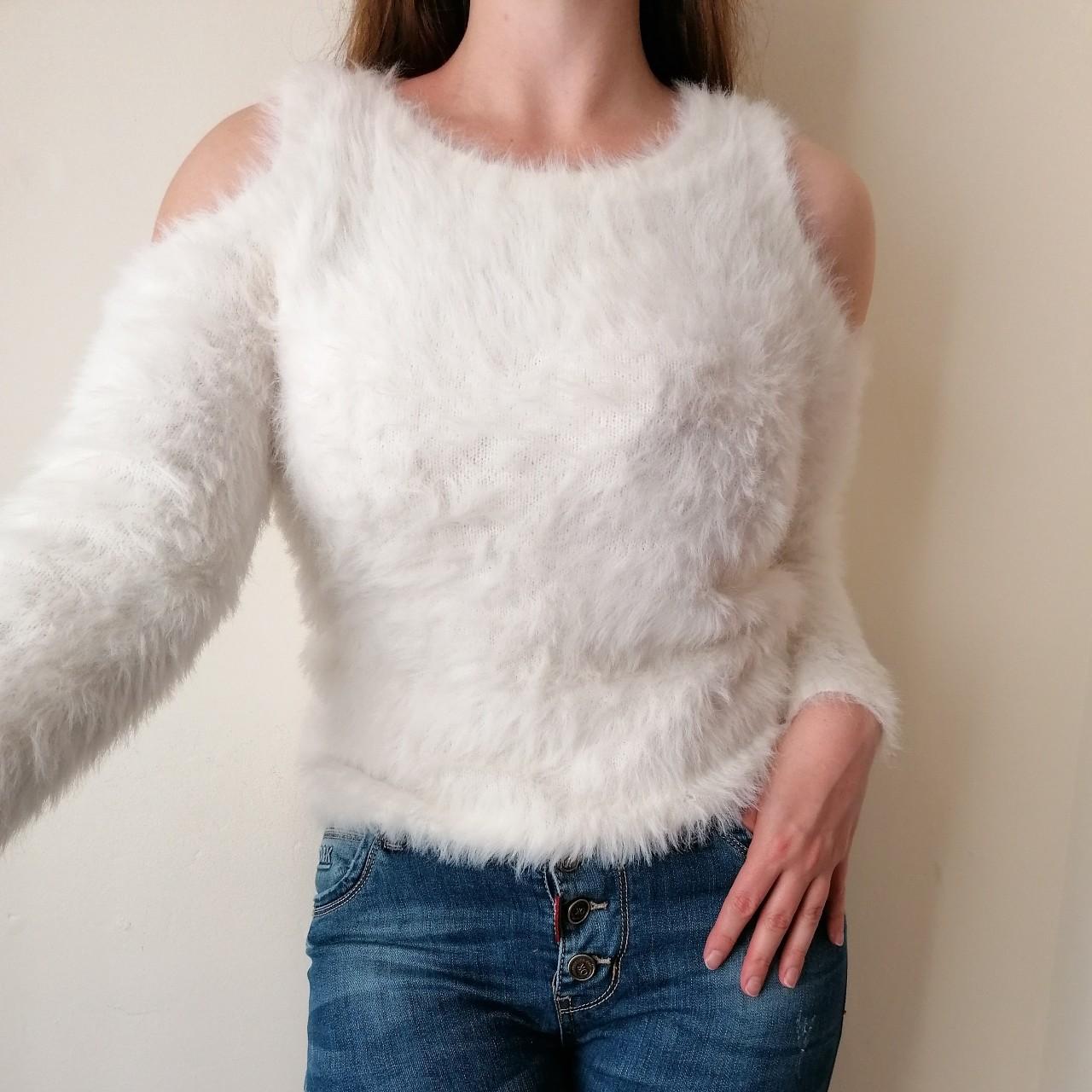 Hollister fluffy clearance jumper