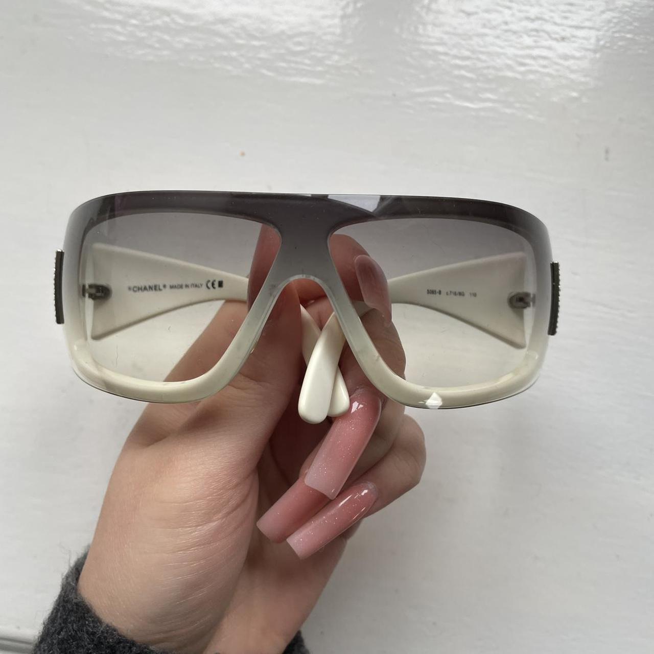 Chanel Sunglasses Vintage 👉 there are scratches on - Depop