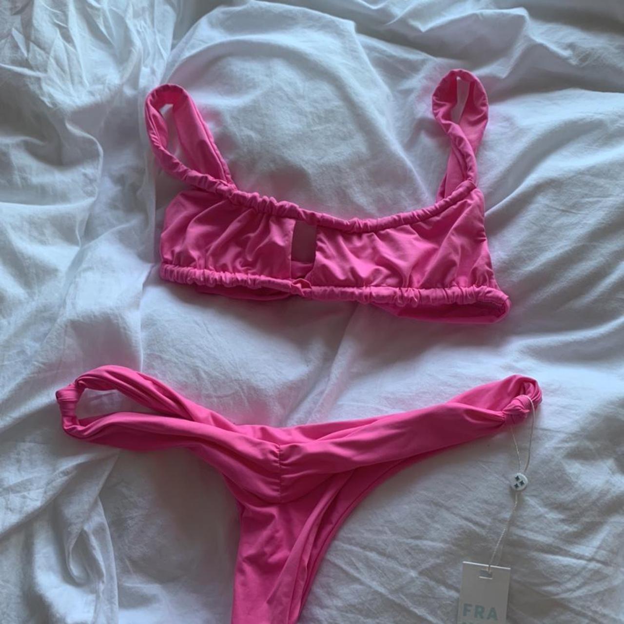 Product Image 1 - Frankie’s Bikinis Pink Set
Top: Small
Bottoms: