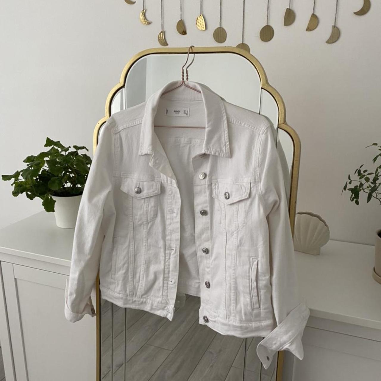 white denim jacket size 12