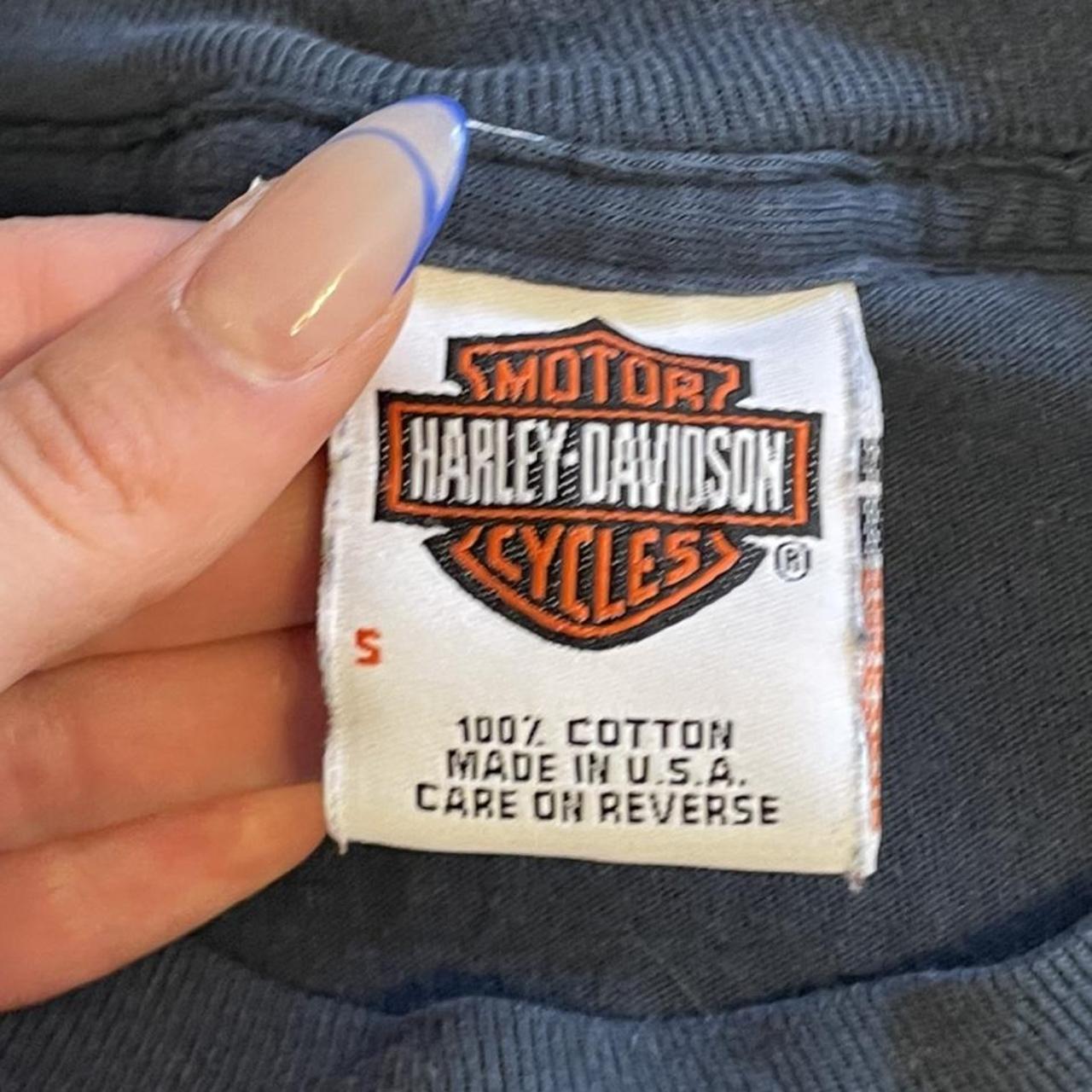 The CUTEST cropped Harley Davidson cropped tshirt. | Depop