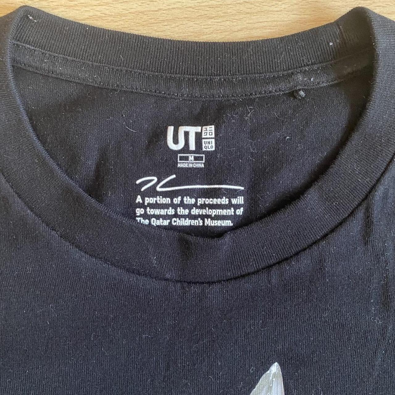 Jeff Koons x Uniqlo UT t-shirt Black Mens size... - Depop