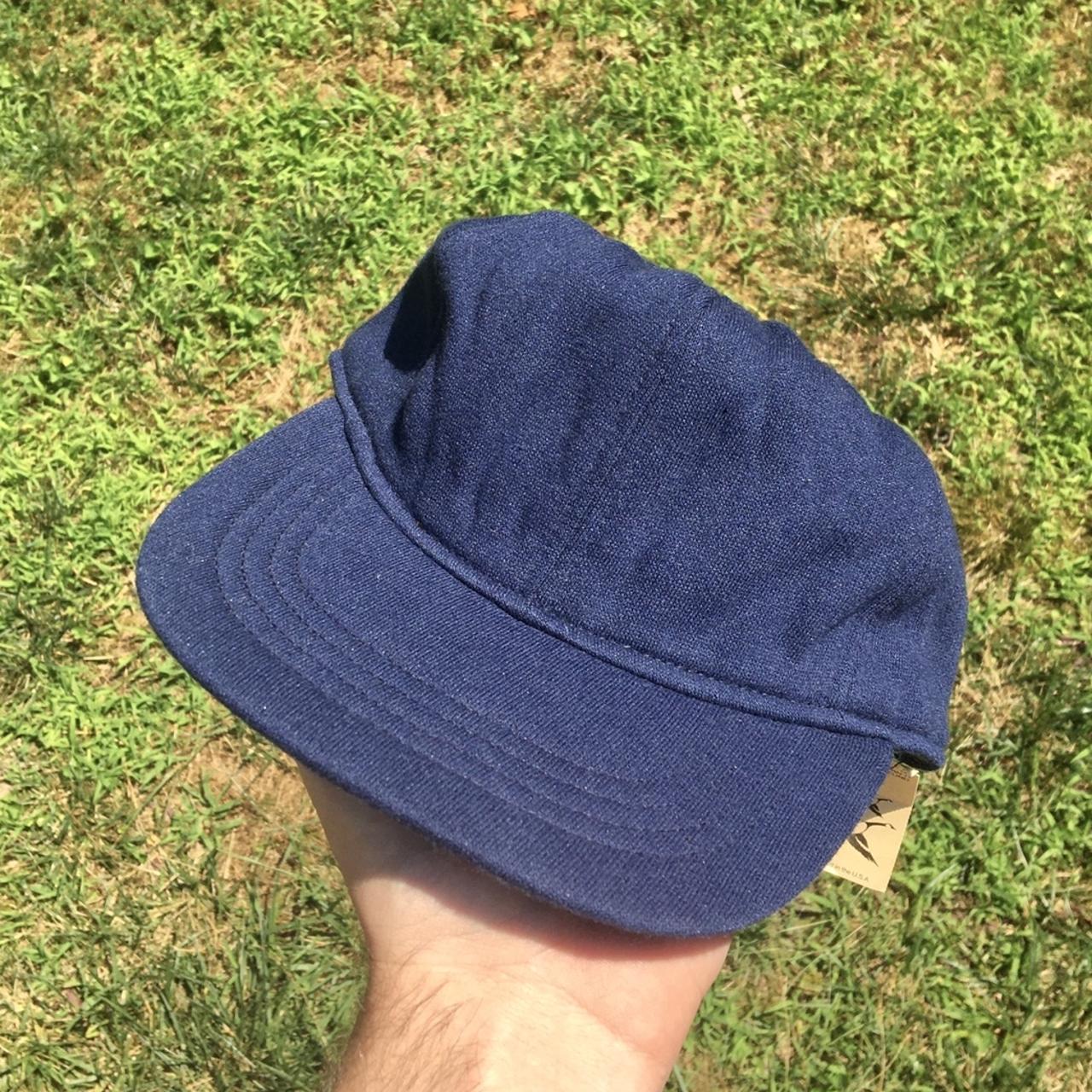 Eddie Bauer Men's Navy Hat Depop